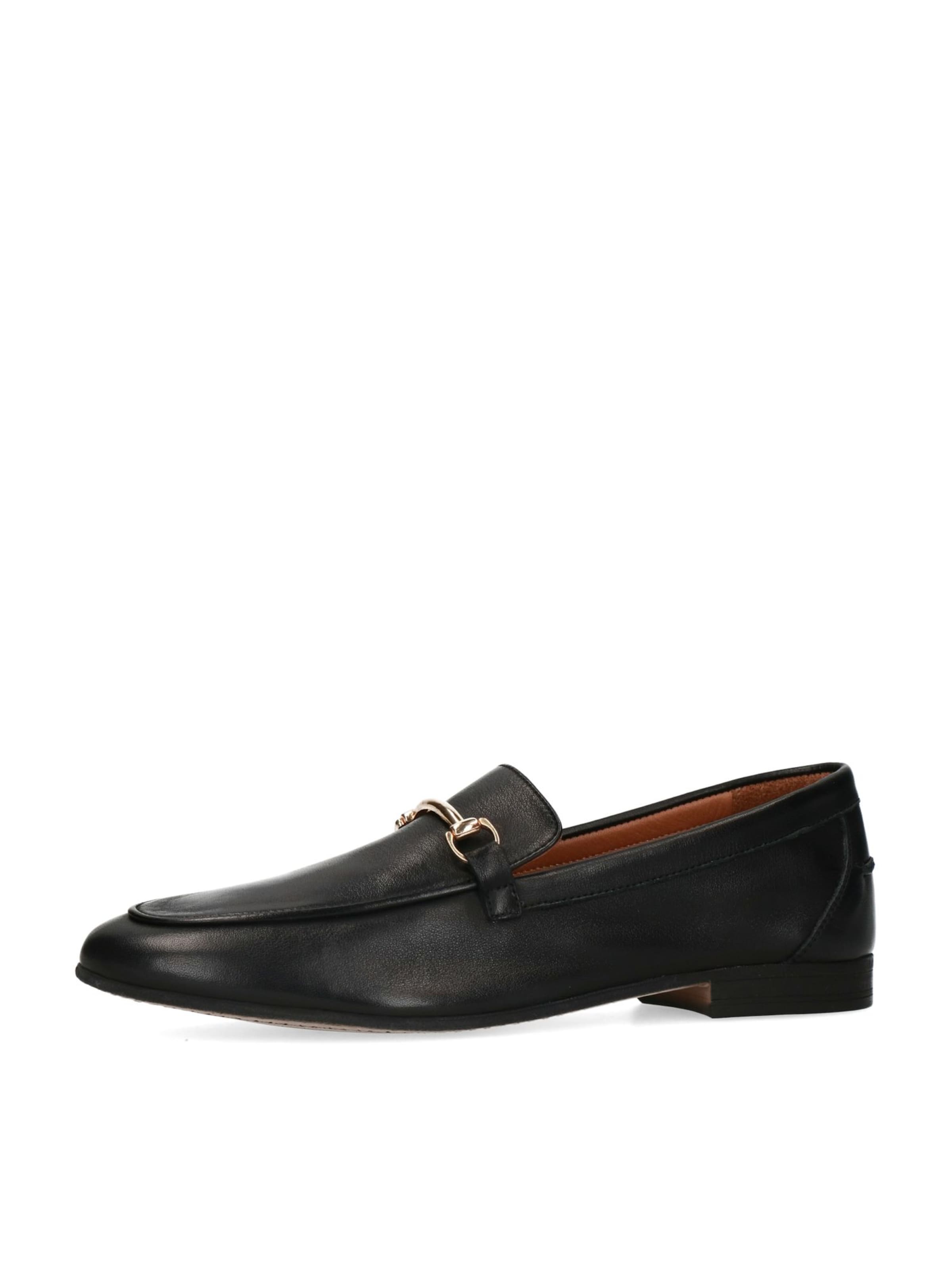 Chaussure basse MANFIELD en noir : devant