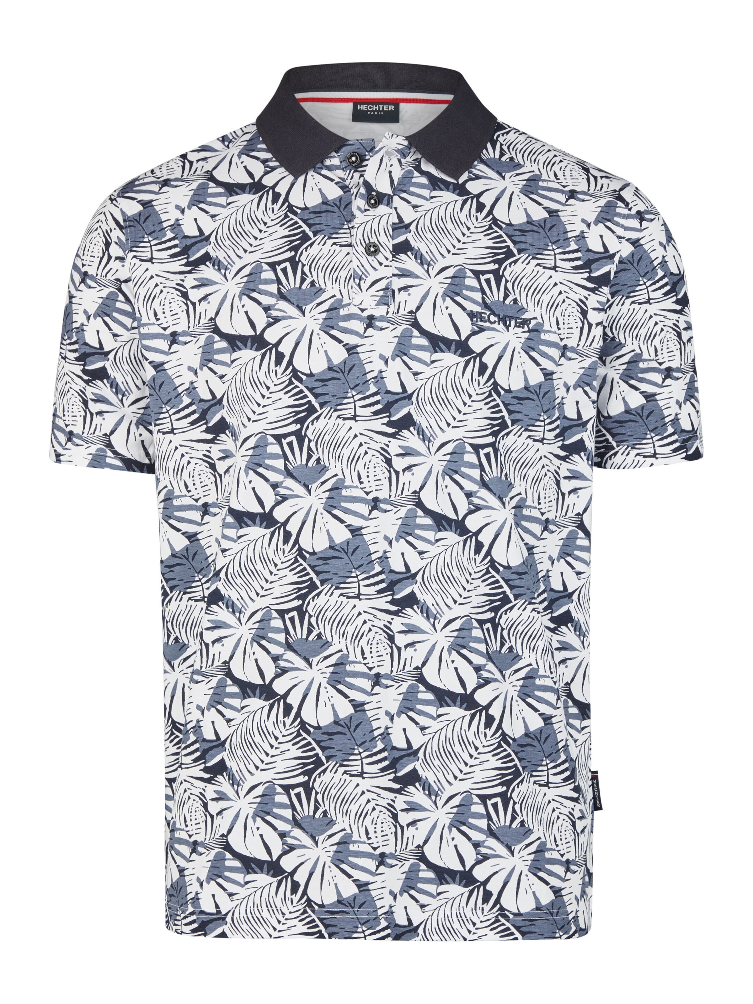 HECHTER PARIS Shirt in Blue / Dark blue / White, Item view