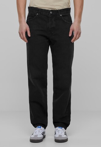 regular Jeans di 2Y Premium in nero: frontale