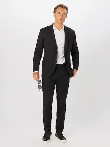 JACK & JONES Slim fit Suit 'Franco' in Black