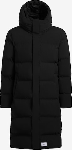 Cappotto invernale 'GAGE' di khujo in nero: frontale