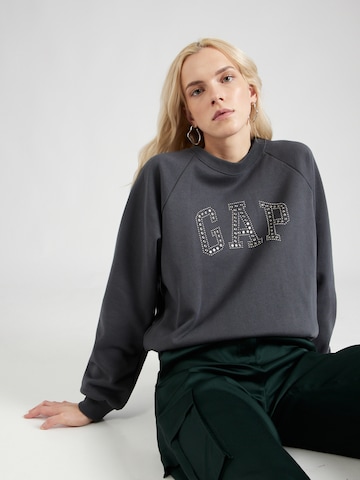 GAP - Sweatshirt 'HOLIDAY' em cinzento