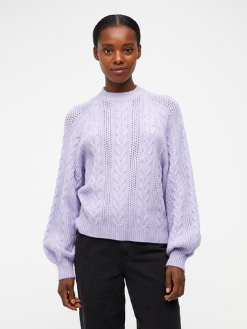 Pull-over 'ELENA' OBJECT en violet : devant