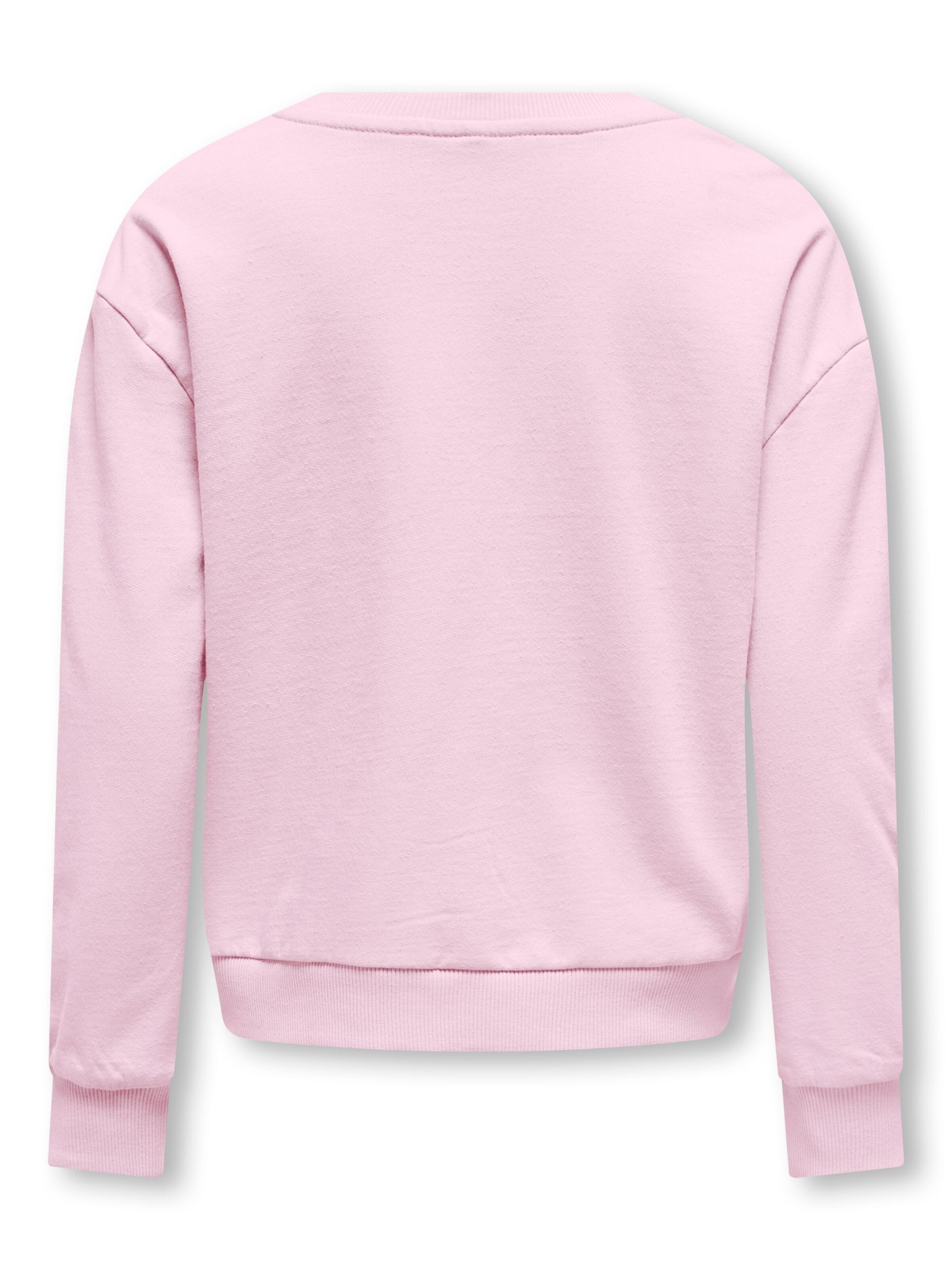 Sweat-shirt 'KOGRuna' ONLY GIRLS en rose