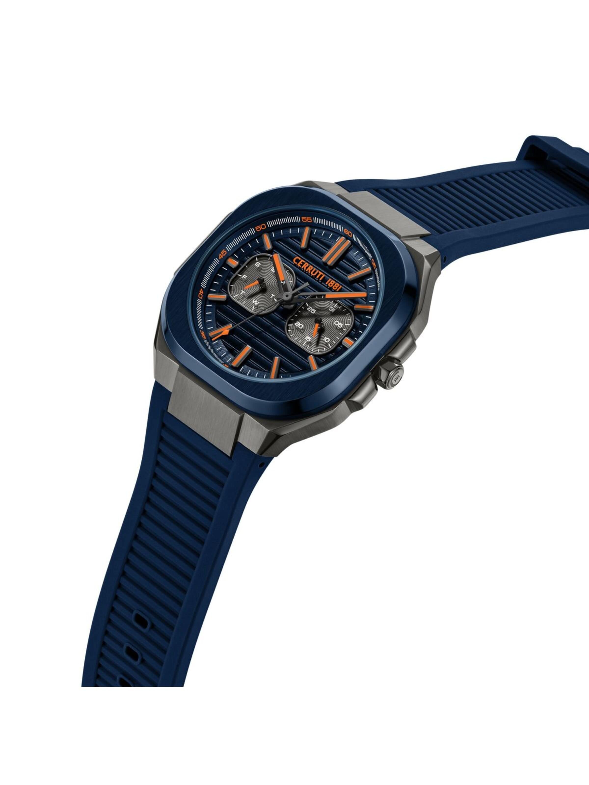 CERRUTI 1881 Analoguhr 'Leadri'‌‌‌‌‌‌ in Blau
