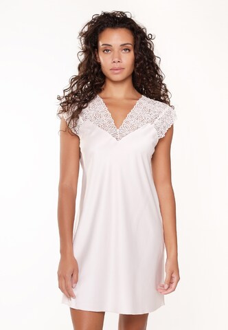 LingaDore - Camisa de noite em bege: frente