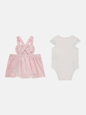 GUESS Set: Body und Rock in Pink