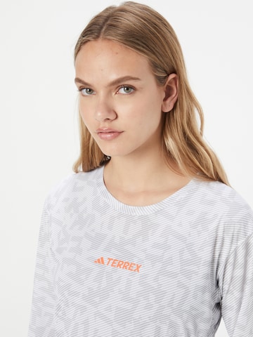 ADIDAS TERREX Funkčné tričko 'Trail' - biela