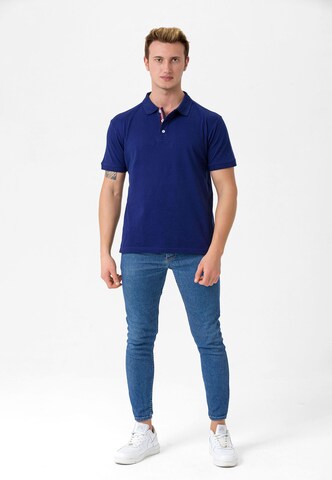 T-Shirt Jimmy Sanders en bleu