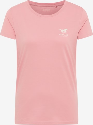 MUSTANG Shirt in Pink: front