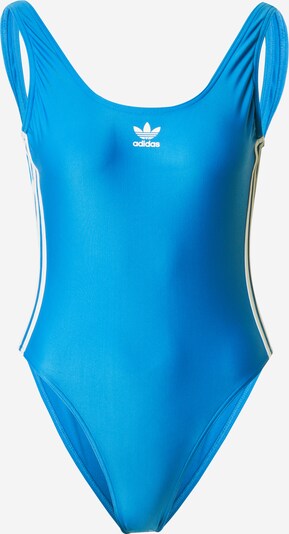 ADIDAS ORIGINALS Maillot de bain 'Adicolor 3-Stripes' en bleu roi / blanc, Vue avec produit