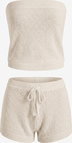 Imily Bela - Traje de pantalón en beige: frente