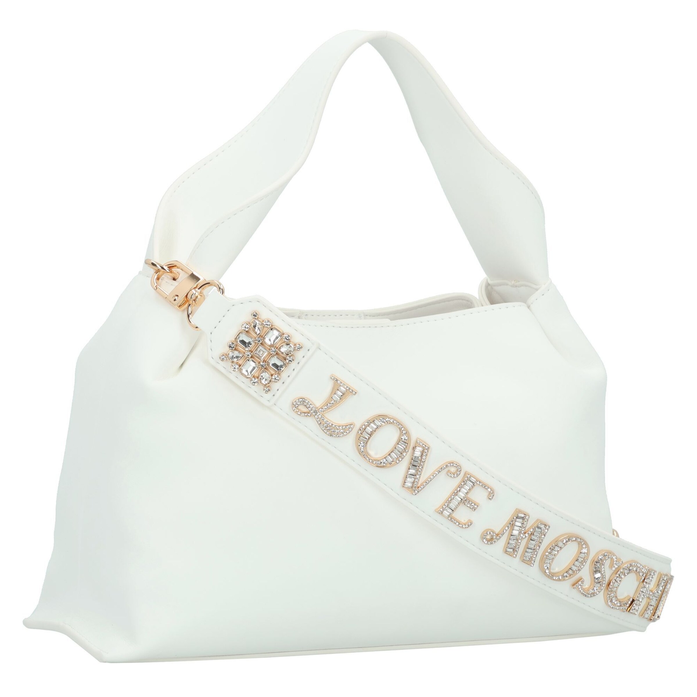 Borsa a mano 'Aura' di Love Moschino in bianco