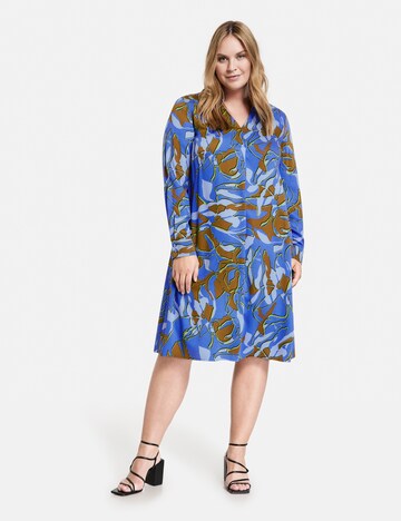 SAMOON Shirt dress in Blue