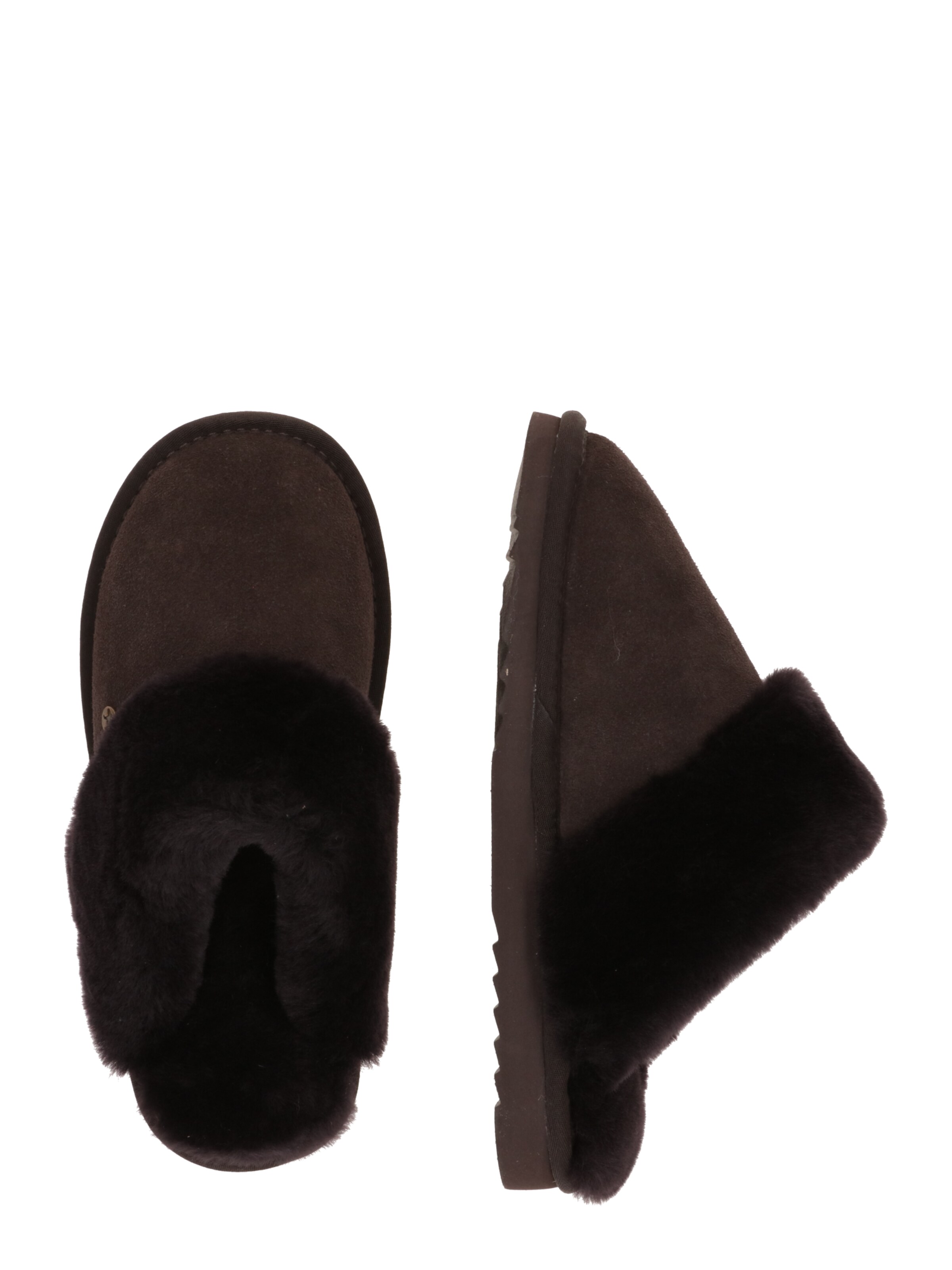 Pantoufle 'Flurry' Warmbat en marron