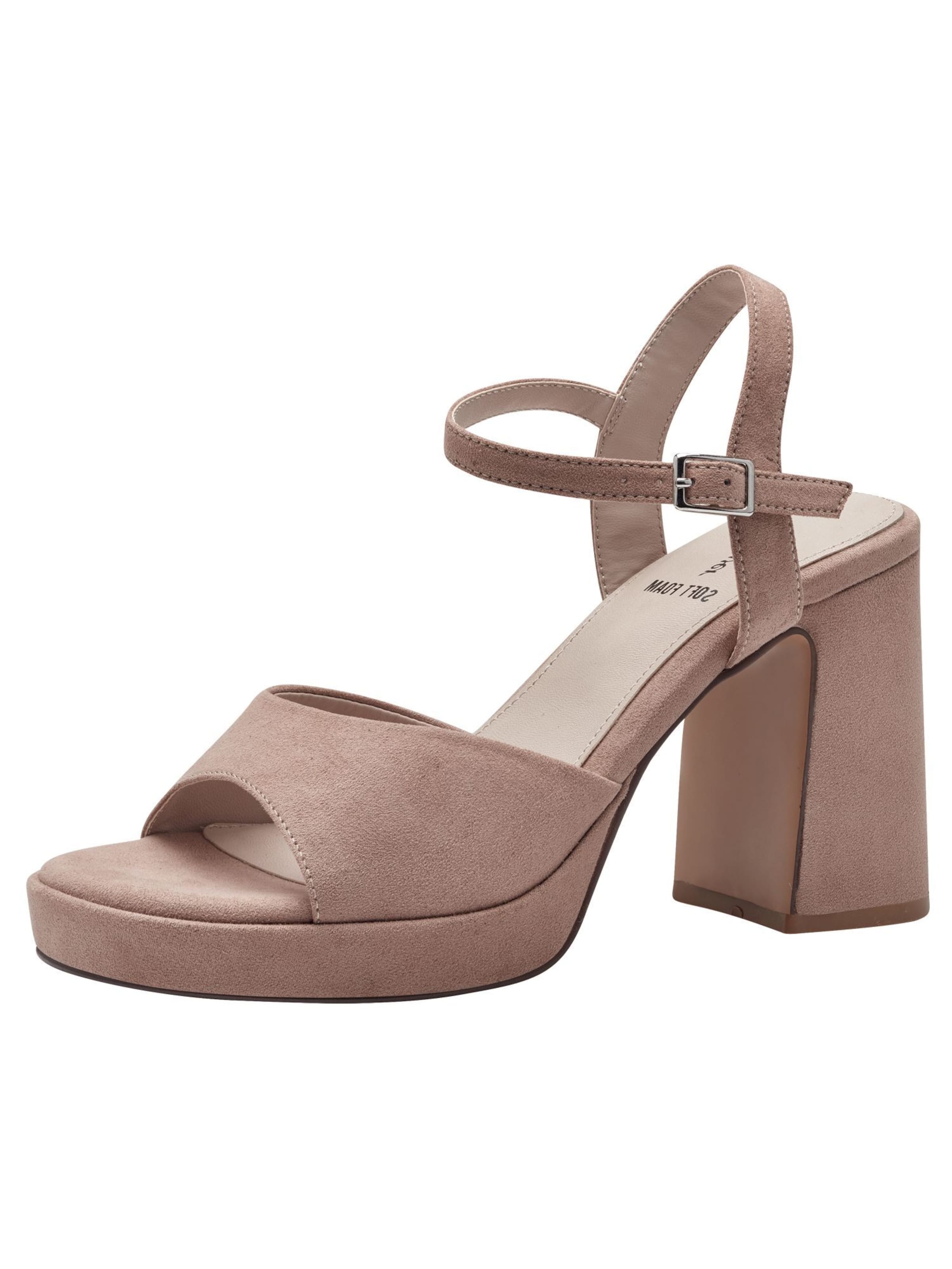 s.Oliver Sandaal in Roze: voorkant