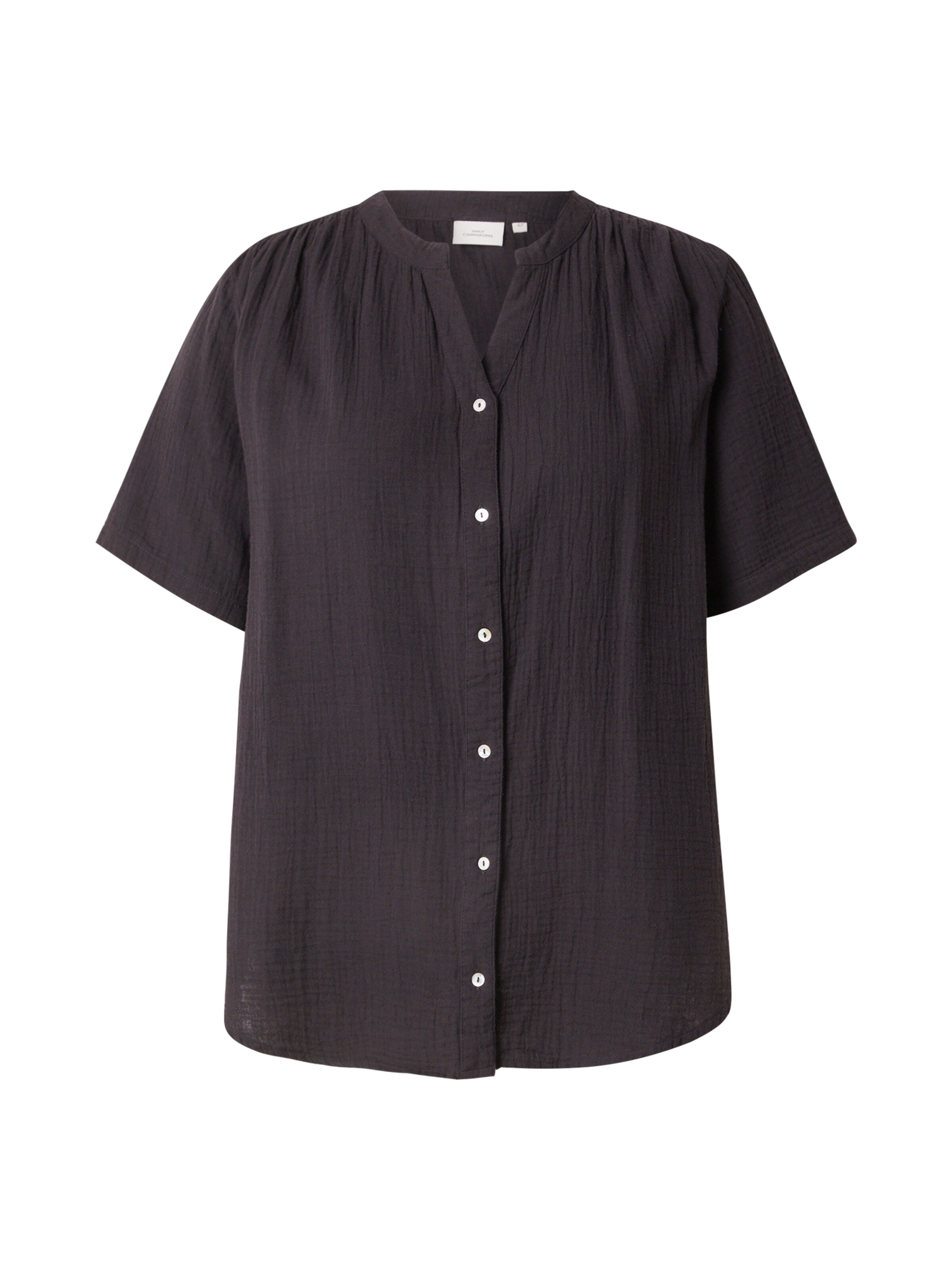 ONLY Carmakoma Bluse 'CARThyra' i sort: forside
