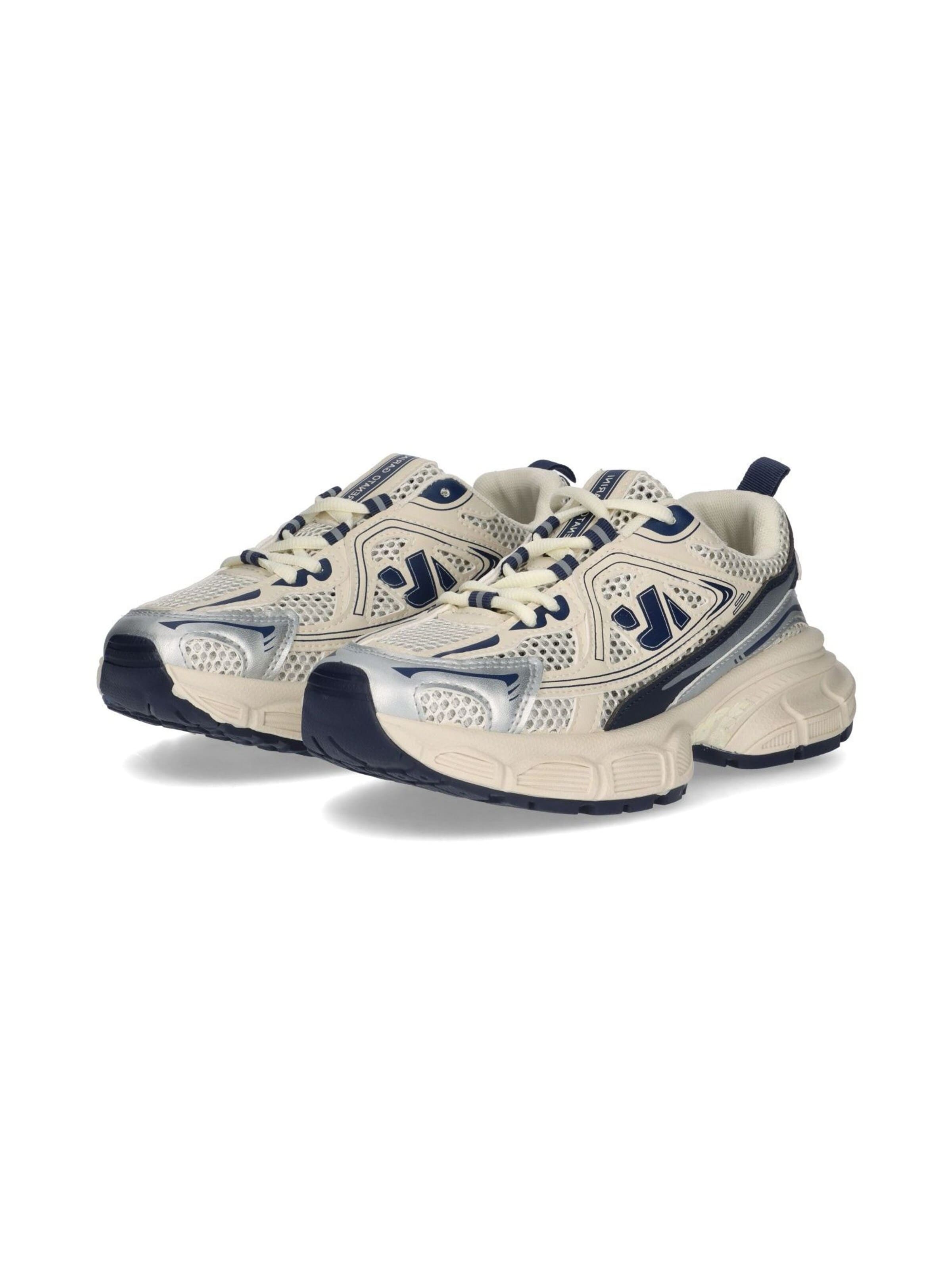 Baskets basses 'SH-05' EXE en blanc
