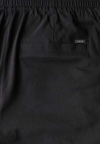 CECIL Loosefit Hose in Schwarz