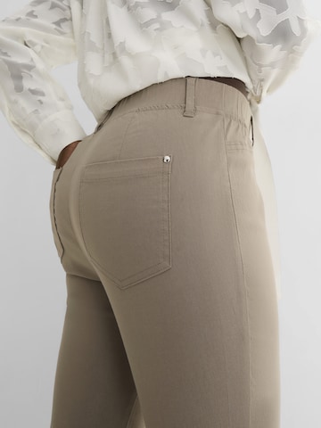 bonprix Slimfit Hose in Beige