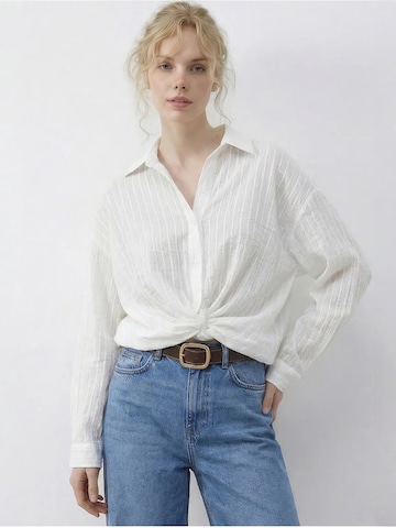 Bianco Lucci - Camisa em branco: frente