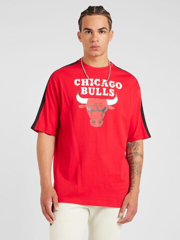 NEW ERA T-shirt 'NBA' i röd: framsida