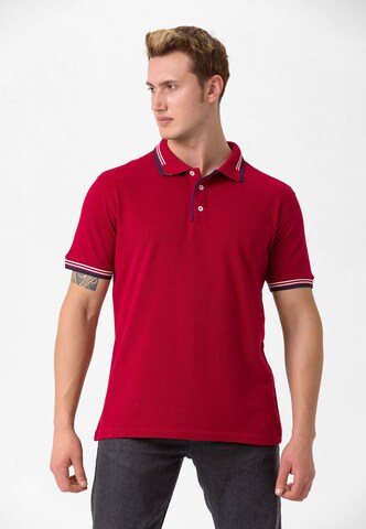 Jimmy Sanders Poloshirt in Rot