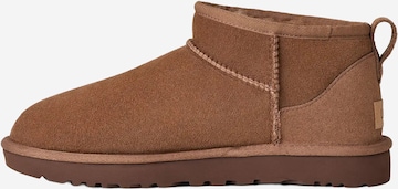 UGG - Botas 'Classic Ultra Mini' em bege: frente
