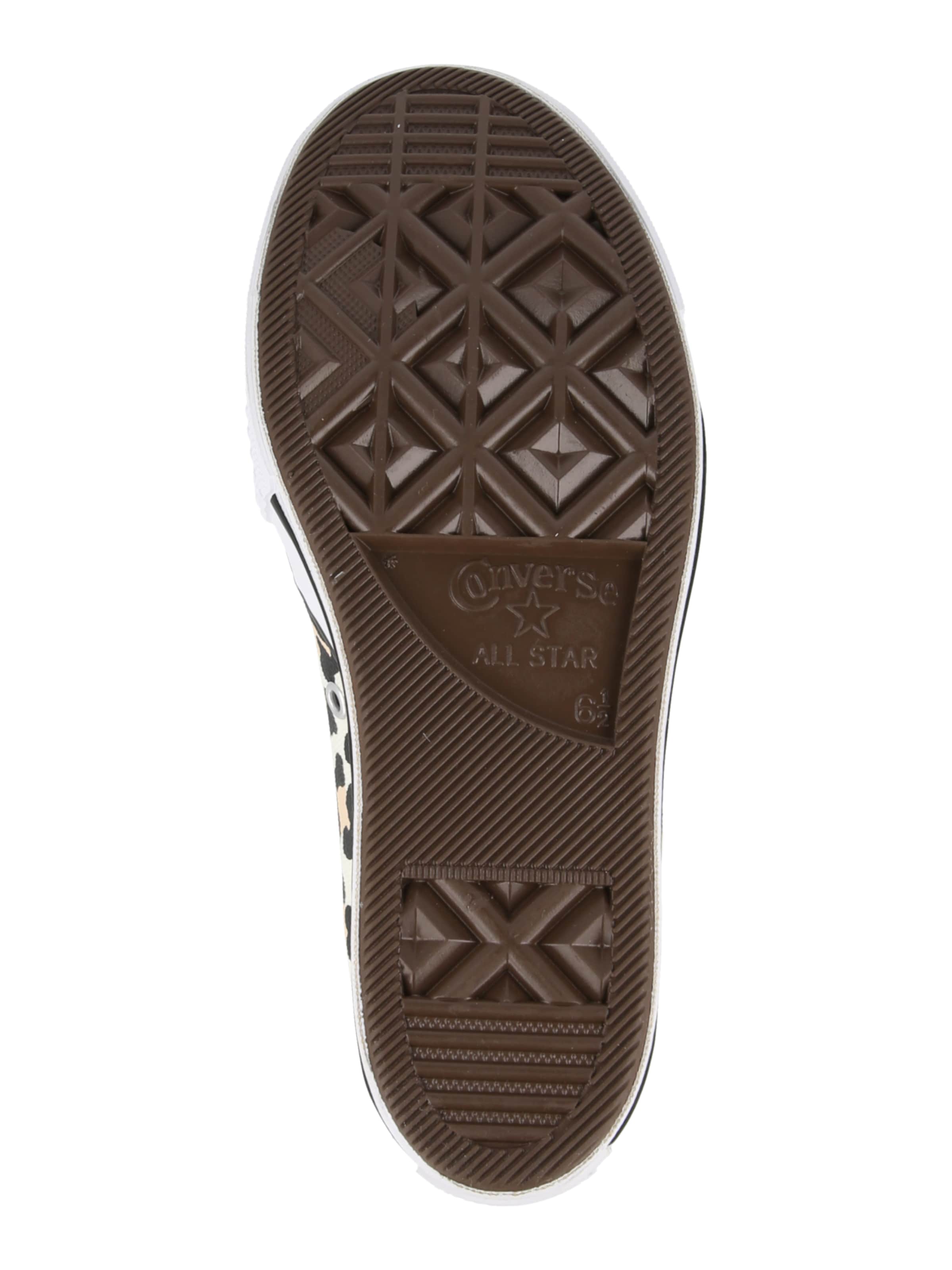 CONVERSE CHUCK TAYLOR ALL STAR WEDGE PLATFORM LEOPARD in Weiß