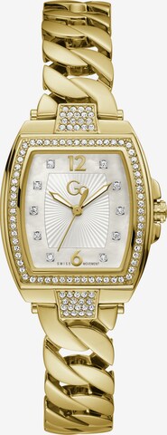 Gc Analog Watch 'Gc Couture Tonneau' in Yellow: front