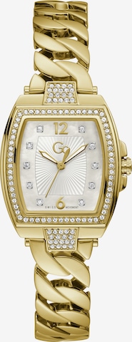 Gc Analoog horloge 'Gc Couture Tonneau' in Geel: voorkant