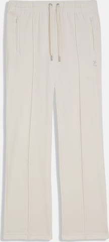 regular Pantaloni sportivi di Juicy Couture in bianco: frontale