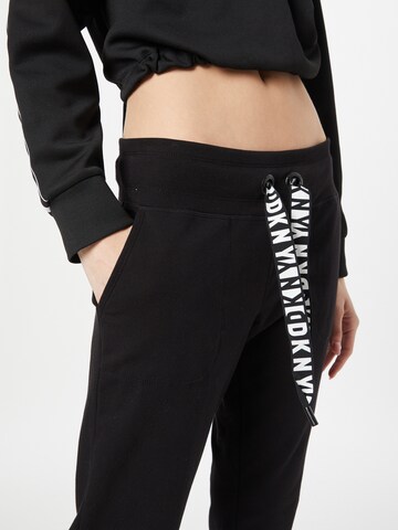 DKNY Performance Tapered Workout Pants in Black