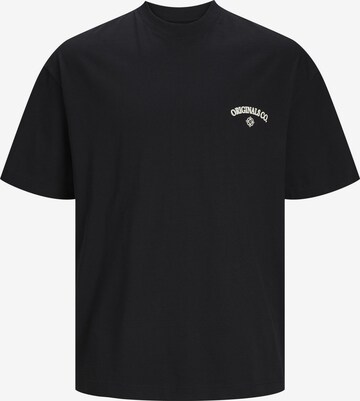Jack & Jones Junior Shirt 'Santorini' in Zwart: voorkant
