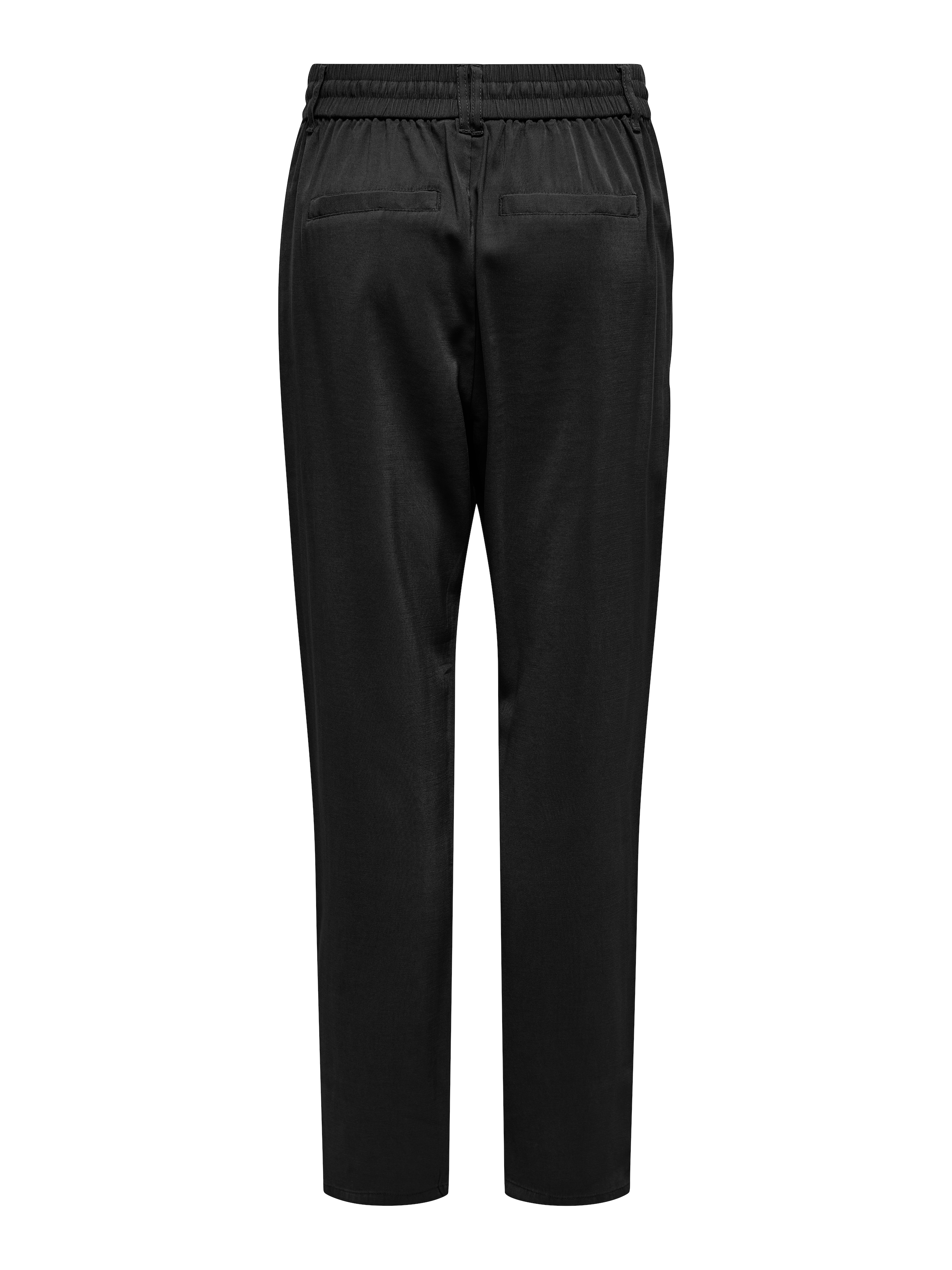 ONLY regular Bukser med lægfolder 'ONLPOPTRASH ARIS' i sort