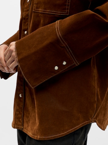 OBJECT Prechodná bunda - Hnedá