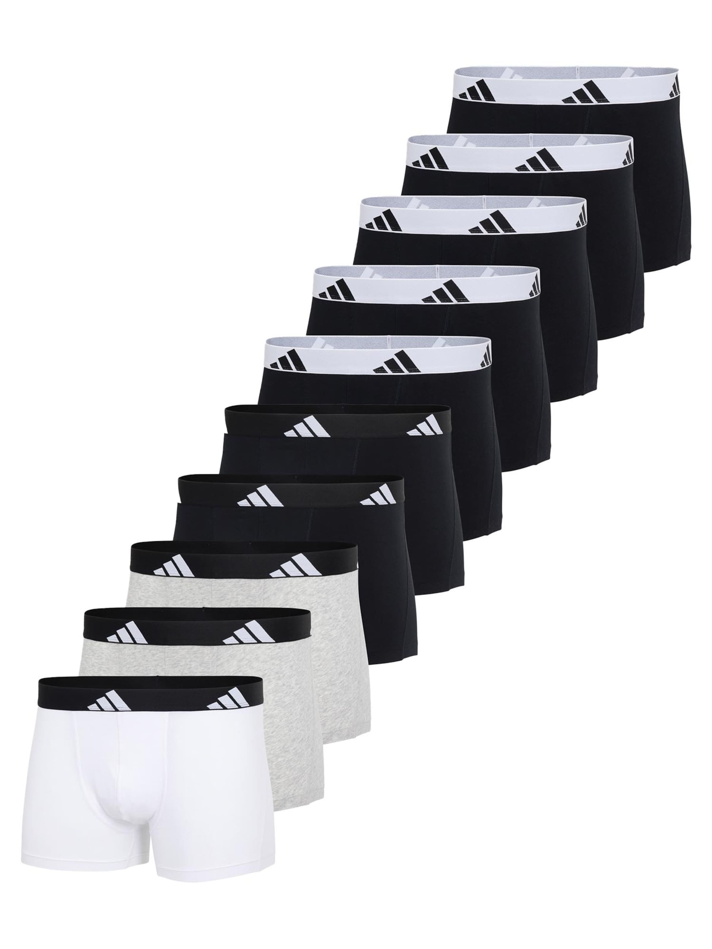 ADIDAS SPORTSWEAR Boxer shorts 'Active Flex Cotton' in Grey: front