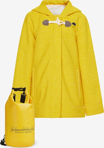 Schmuddelwedda Fleece Jacket in Yellow: front