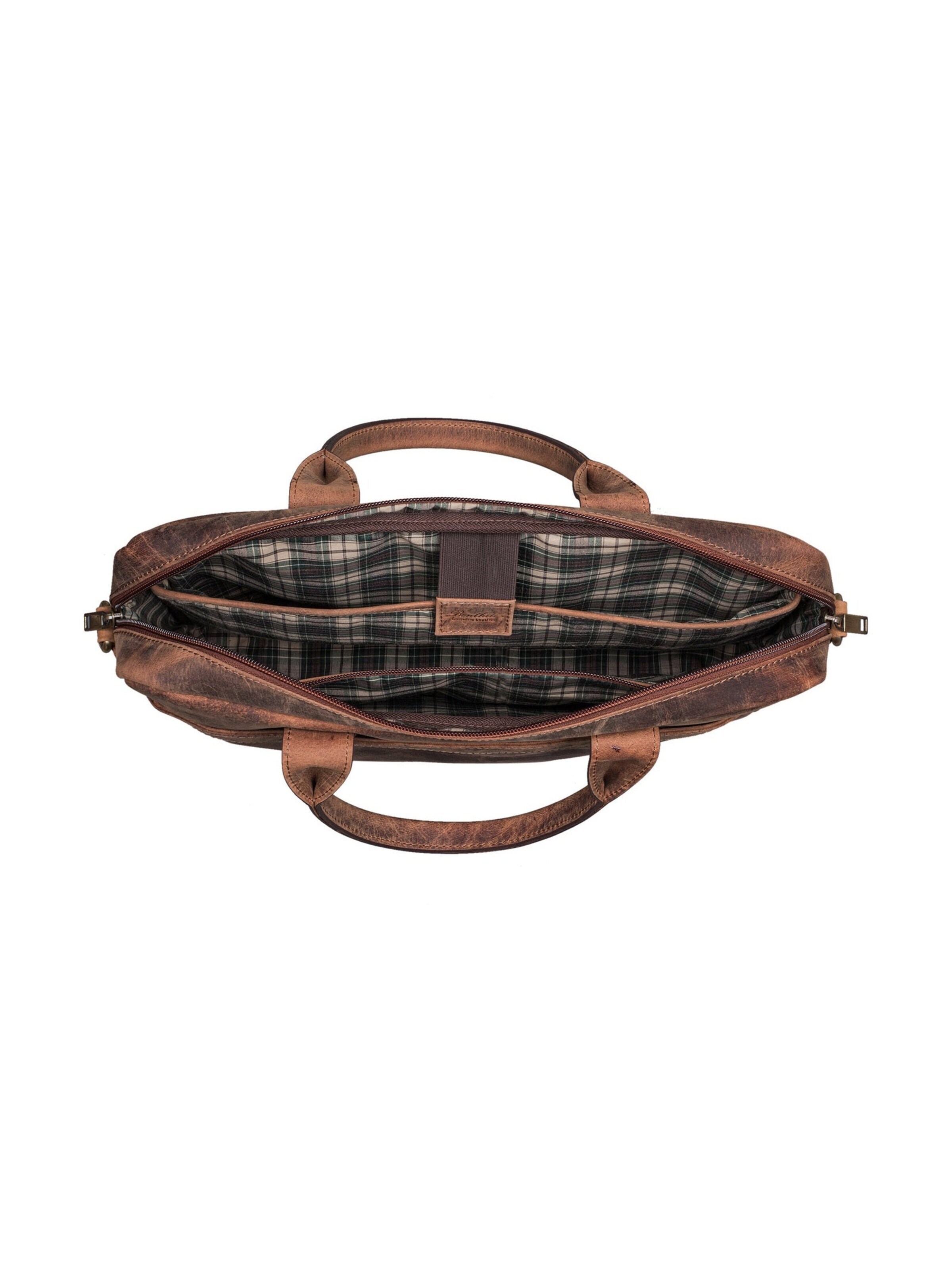 Benthill Laptop Bag in Brown
