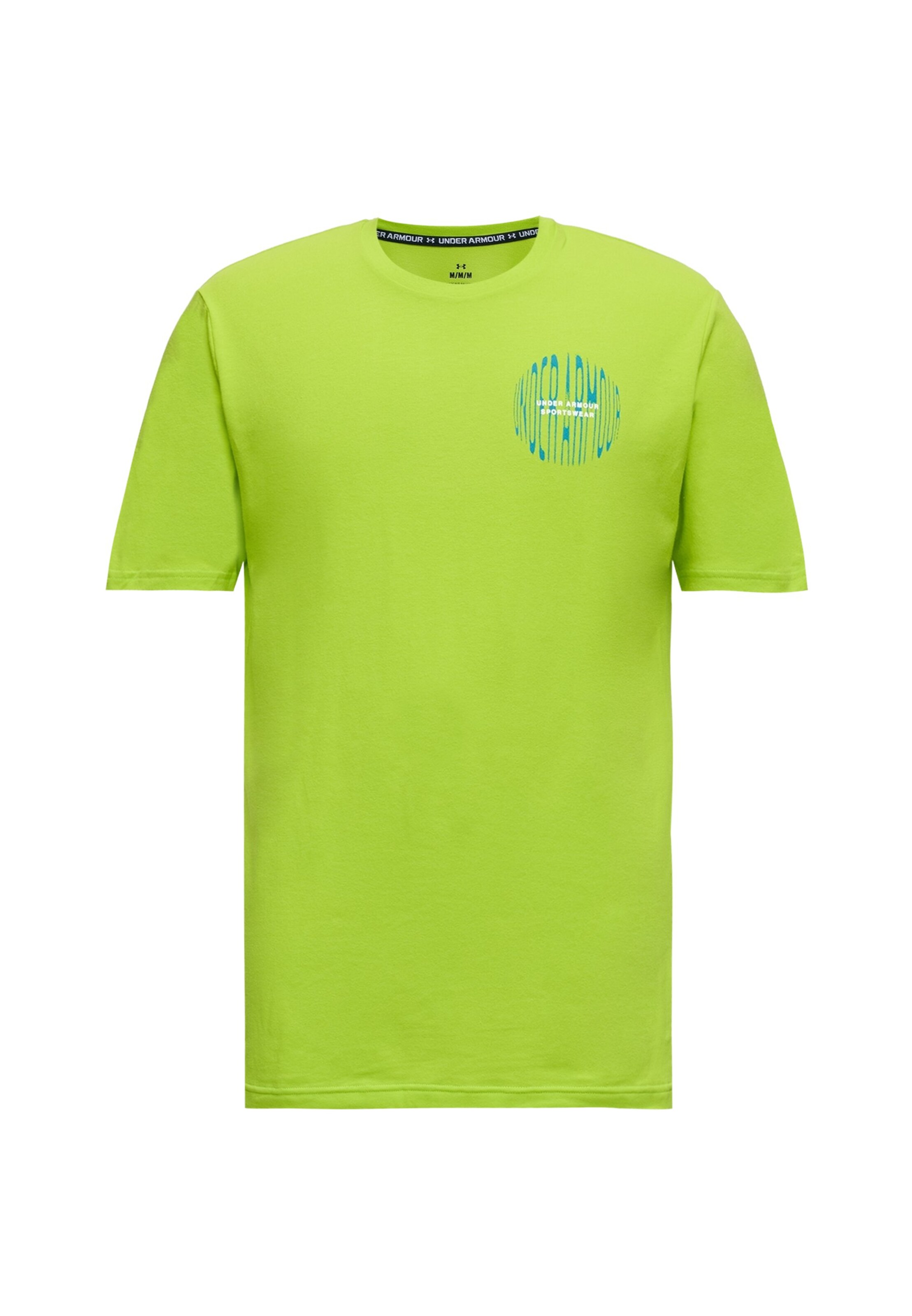 UNDER ARMOUR Functioneel shirt in Groen: voorkant