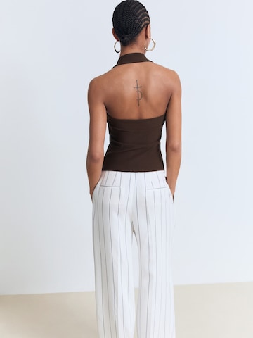 MANGO Top 'BRIGITTE' in Braun