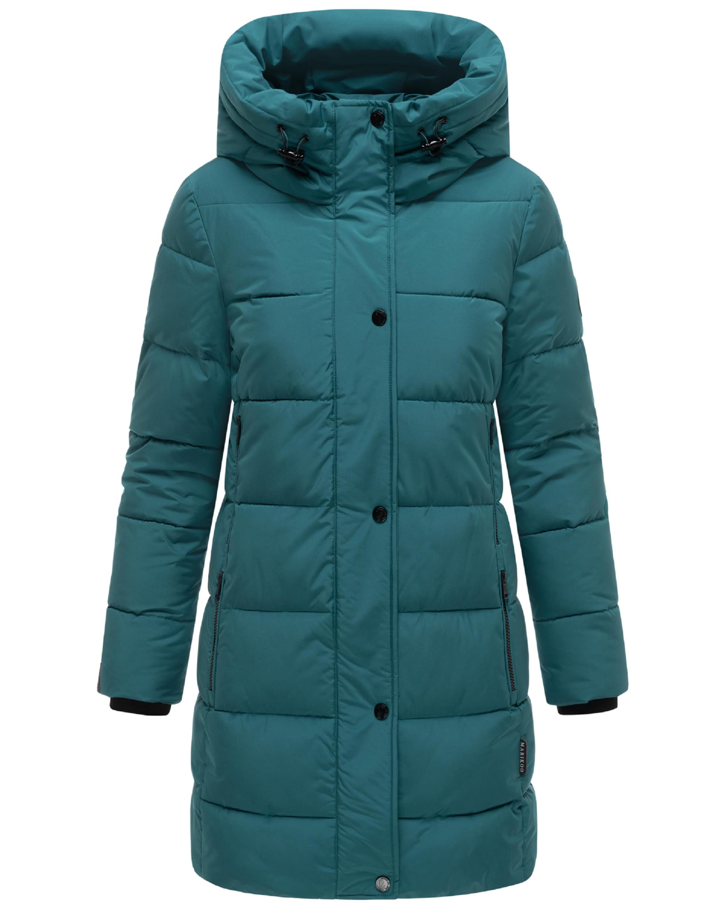 Cappotto invernale 'Karumikoo XVI' di MARIKOO in verde: frontale