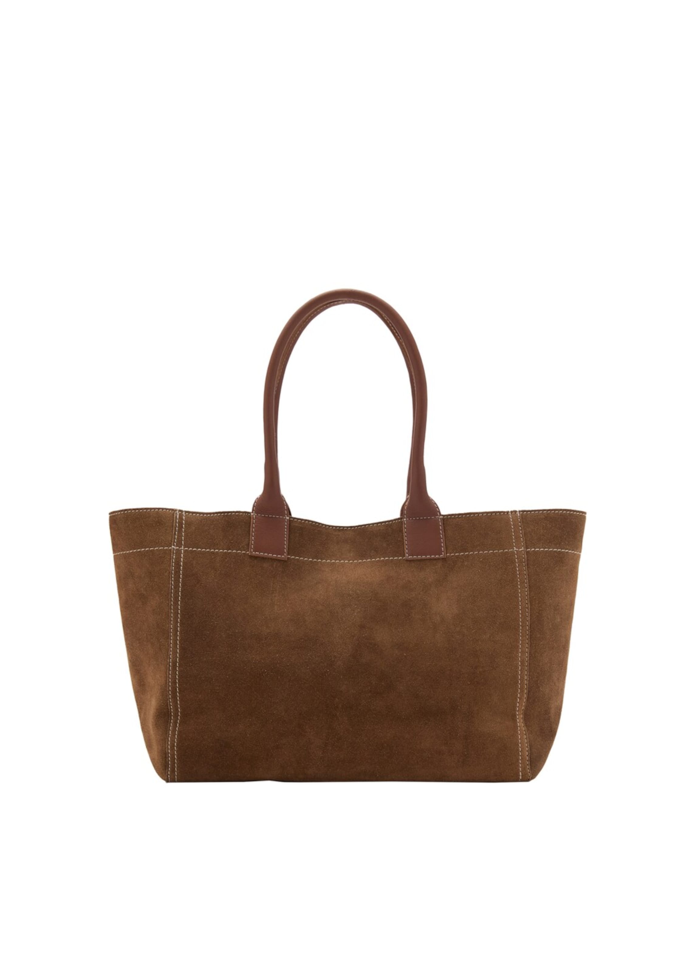 MANGO TEEN Bag 'Elie' in Brown: front