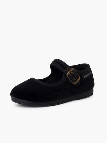 Pisamonas Halbschuh in Schwarz: Vorderseite