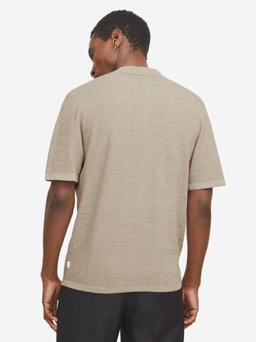 JACK & JONES Shirt 'George' in Beige