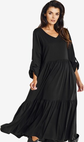 amorubi.com Dress in Black: front