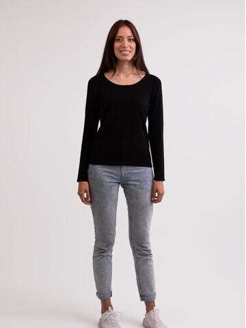 CASH-MERE.CH Kaschmir Pullover in Schwarz