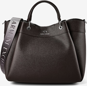 ARMANI EXCHANGE Shopper in Brown: front