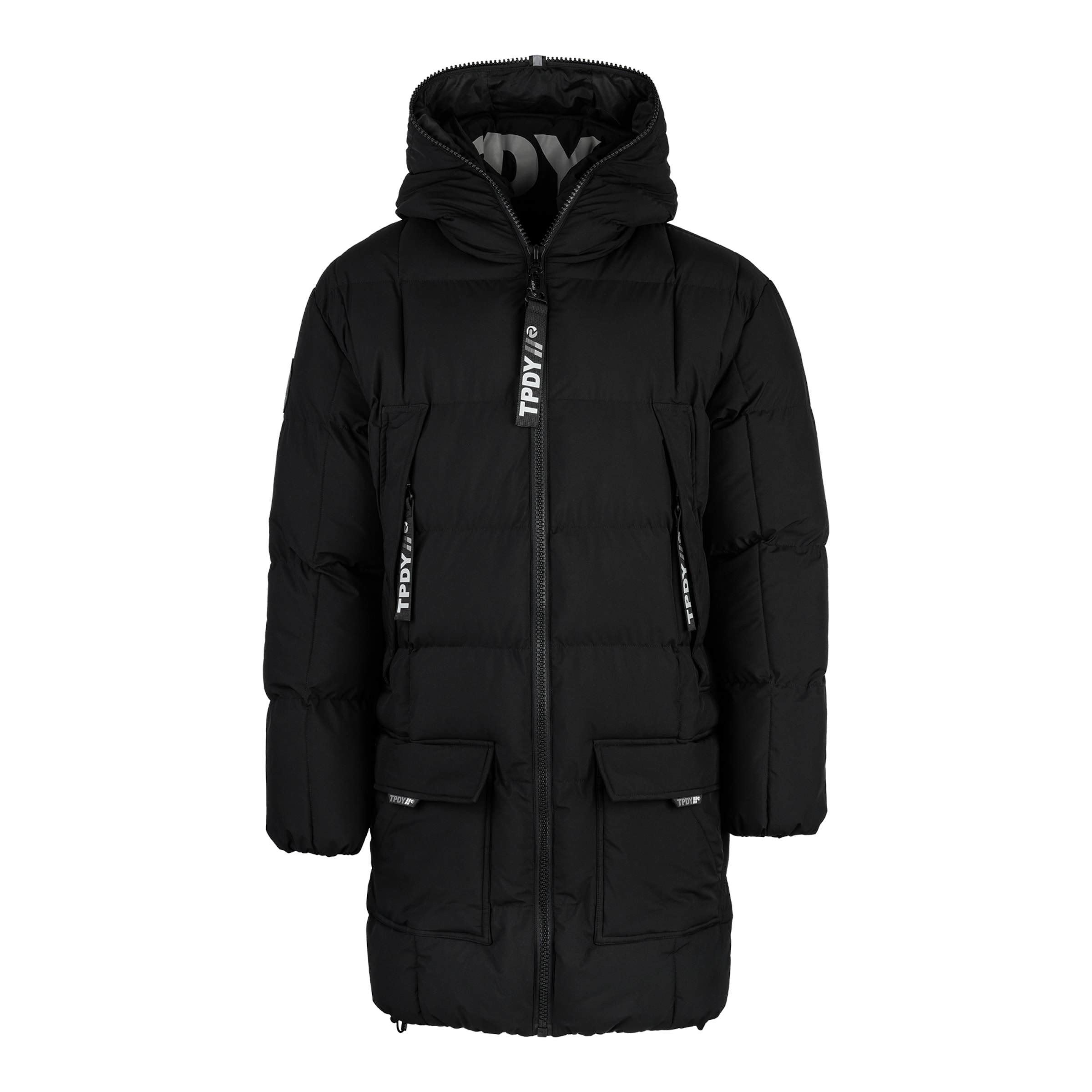 trueprodigy - Casaco de inverno 'Wilo F' em preto: frente