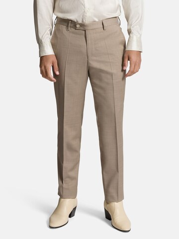 Baldessarini Slimfit Pantalon 'Massa' in Bruin: voorkant